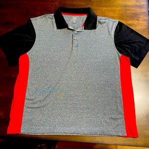 Haggar Mens Cool 18 Performance Golf Shirt size XL